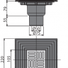 Душевой сливной трап Alcaplast APV2324 105×105/50/75 комбинированный гидрозатвор SMART