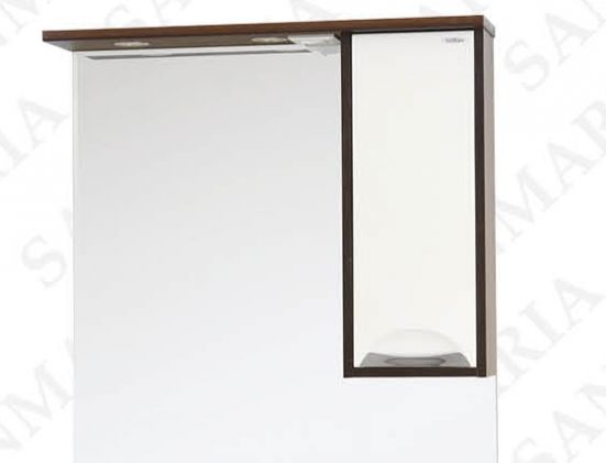 Зеркало со шкафом Sanmaria Венеция 75 венге с белым