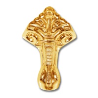 Комплект ножек для ванны Эстет "Царская" (золото, серебро)