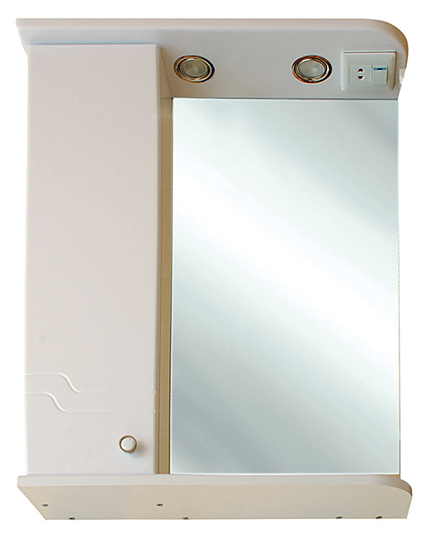 Зеркало-шкаф SMARTsant Диона 55 см (левая версия) MS010211WL