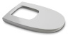 Крышка для биде Roca Khroma 806652F1T Серебристый серый, с микролифтом