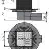 Душевой сливной трап Alcaplast APV1321 105×105/50 комбинированный гидрозатвор SMART