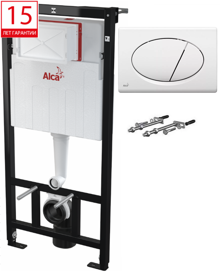Система инсталляции Alcaplast SET 3 в 1 AM101/1120+M70